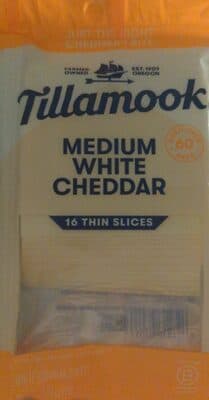 Medium White Cheddar Cheese