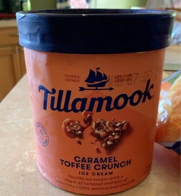 Carmel Toffee Crunch Ice Cream