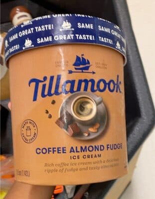 Tillamook Coffee Almond Fudge Ice Cream