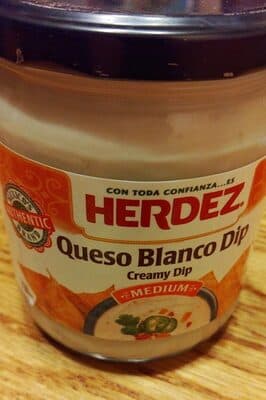 Medium Queso Blanco Cheese Dip with Jalapenos