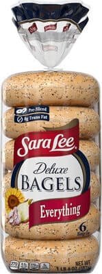Everything Deluxe Bagels