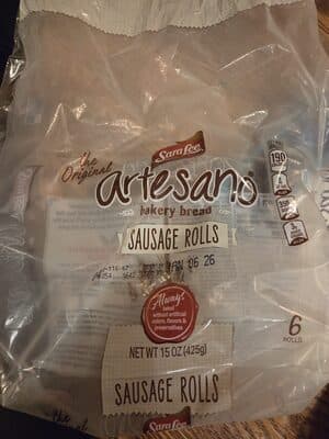 Sausage Rolls Bakery Bread