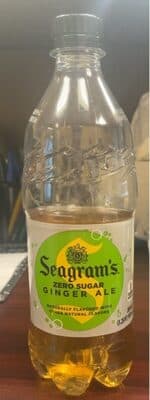 Seagrams Zero Sugar Ginger Ale