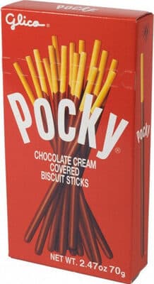 Glico Pocky Chocolate Cream Covered Biscuit Sticks