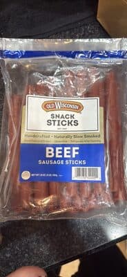 Old Wisconsin, Beef Sausage Snack Sticks