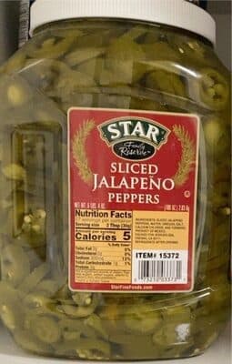 Sliced Jalapeno Peppers