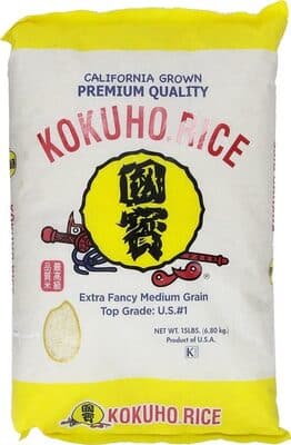 Calrose rice yellow