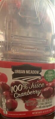 Cranberry Flavored 100% Juice Blend With Two Other Juices From Concentrate