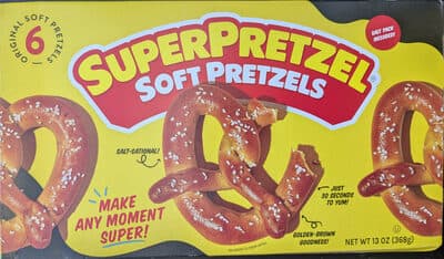 Original Fully Baked Soft Pretzels