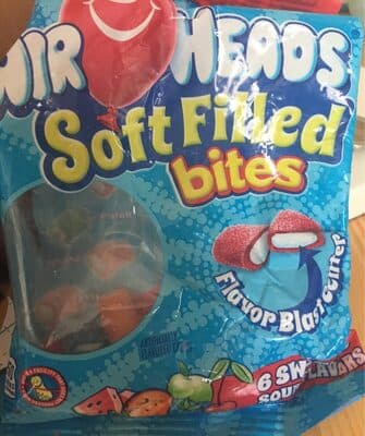 Original Fruit, Blue Raspberry, Watermelon, Green Apple, Orange, Cherry, Strawberry Soft Filled Bites Candy