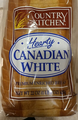 Hearty Canadian White Premium Enriched Bread