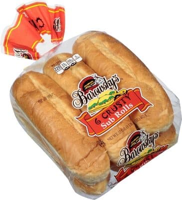 Crusty Sub Rolls