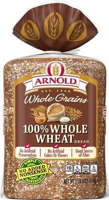 100% Whole Wheat Bread