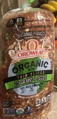 22 Grains & Seeds Thin-Sliced Bread