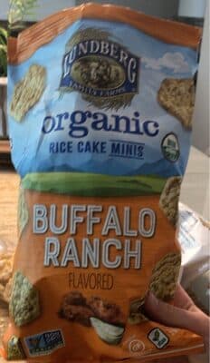 Buffalo Ranch Flavored Organic Rice Cake Minis