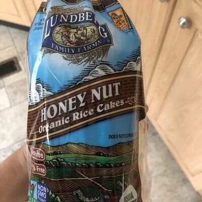 Honey Nut Flavored Organic Whole Grain Rice Cakes