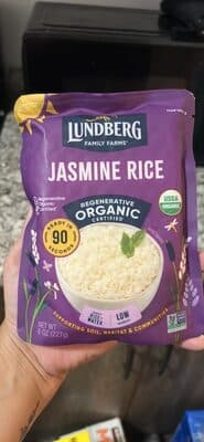 Organic White Jasmine Thai Hom Mali Rice