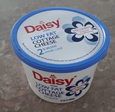 2% LOW FAT COTTAGE CHEESE
