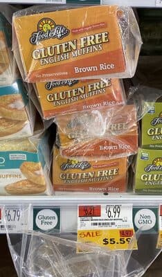 Brown Rice Gluten Free English Muffins