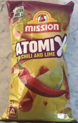 Chili and Lime Rolled Tortilla Chips