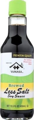 Less Salt Soy Sauce