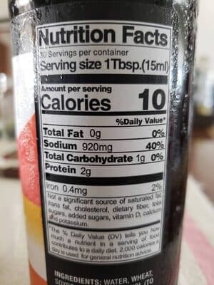 Soy Sauce