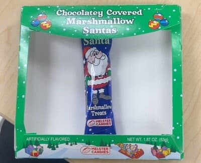 Chocolatey Covered Marshmallow Santas