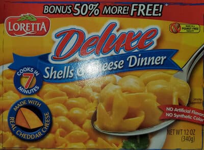 Deluxe Shells & Cheese Dinner