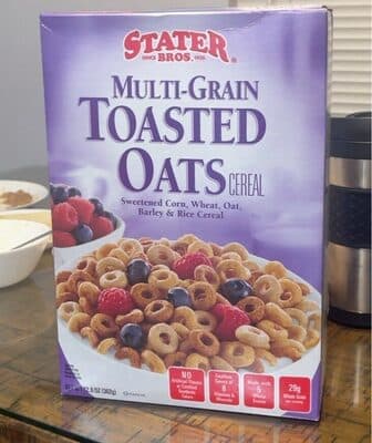 Tasteeos, Multi-Grain Lightly Sweetened Corn, Oat, Barley, Wheat and Rice Cereal