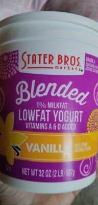 Vanilla Blended Lowfat Yogurt