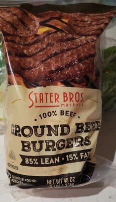 Ground Beef Burgers