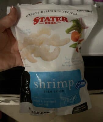 Farm-Raised Peeled & Deveined Tail-Off Ready To Cook Shrimp