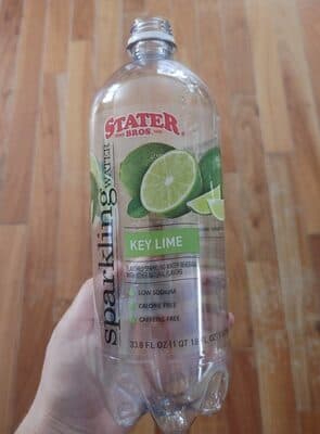 Key Lime Flavored Sparkling Water Beverage