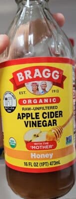 Organic Apple Cider Vinegar Honey Blend with the 'Mother'