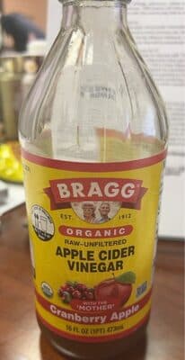 Organic Cranberry Apple Cider Vinegar With The Mother