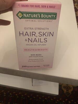 Nature's Bounty Hair Skin and Nails Coated Caplets