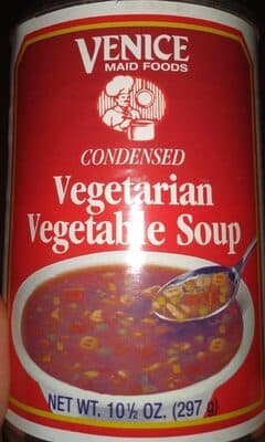 Condensed Vegetarian Vegetables Soup