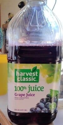 100% grape juice