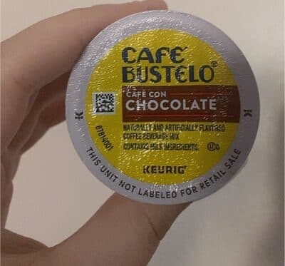 Sweet & Creamy Cafe Con Chocolate Flavored Coffee Beverage Mix K-Cup Pods