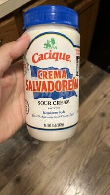 Crema Salvadoreña Sour Cream