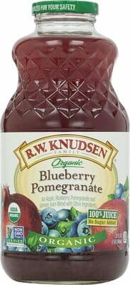Organic 100% Juice, Blueberry Pomegranate