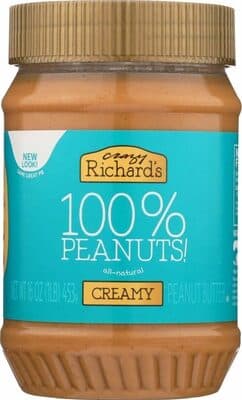 Creamy 100% Peanut Butter