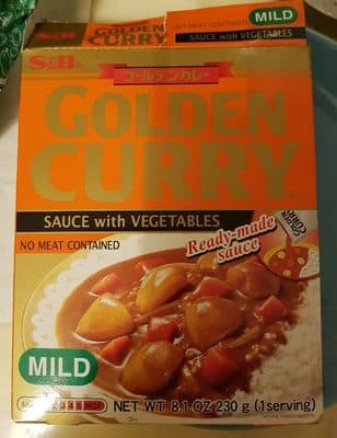 Golden Curry Sauce With Vegetables, Mild