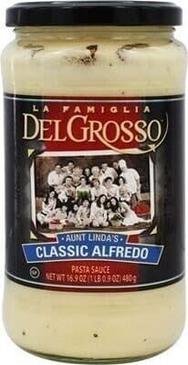 Aunt Linda's Classic Alfredo Ultra-Premium Pasta Sauce