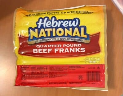 Quarter Pound Beef Franks
