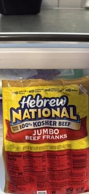 Jumbo Beef Franks
