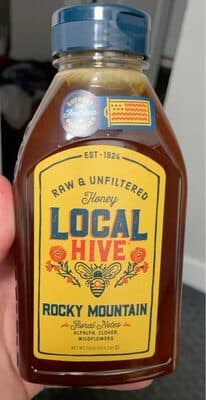 Rocky Mountain Raw & Unfiltered Honey