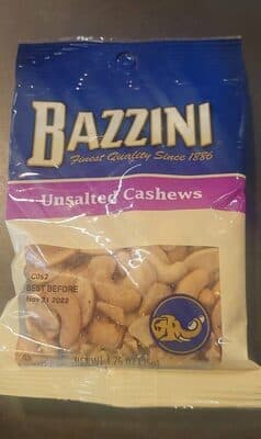 Unsalted Cashews