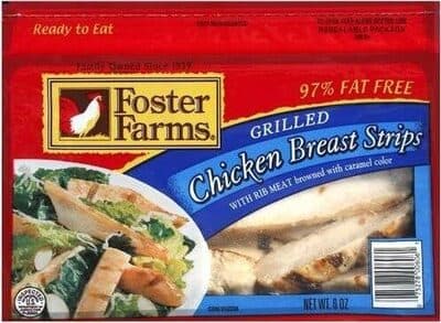 Grilled Chicken Breast Strips