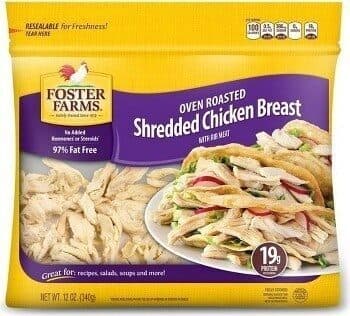 Oven Roasted Shredded Chicken Breast With Rib Meat